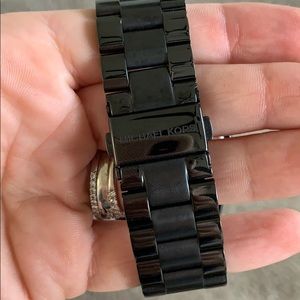 Michael Kors Accessories - Michael Kors Slim Black-Tone Stainless Steel Watch Michael Kors Accessories - Michael Kors Slim Black-Tone Stainless Steel Watch